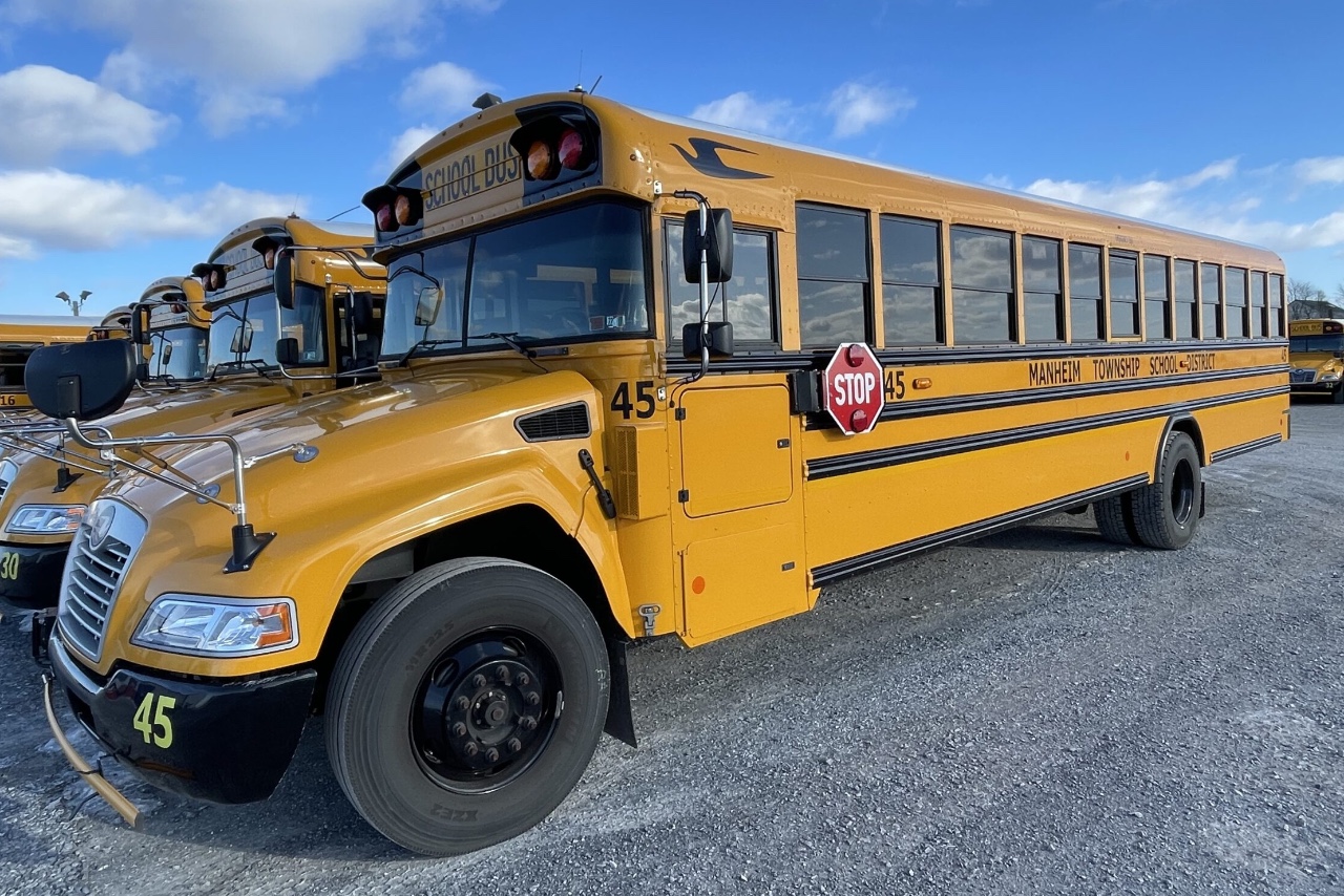 Manheim Township School District bus 45